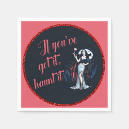 Sexy Sinnlich Vampire Wenn Sie es Got haben, verfo Serviette