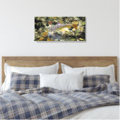 "Sexy Slagle Brown" Leinwanddruck (Insitu (Schlafzimmer))