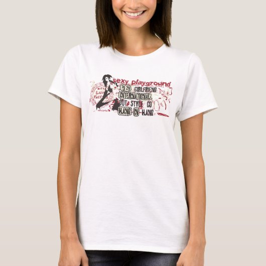 Sexy Spielplatz T-Shirt (Vorderseite)