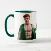 Sexy St. Patrick's Day Irish Stud Coffee Tasse (Links)