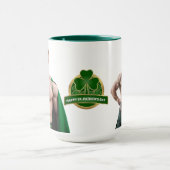 Sexy St. Patrick's Day Irish Stud Coffee Tasse (Zentrum)