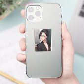 Sexy Stern Professor Aufkleber (Telefon)