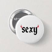 Sexy Teufel Button (Vorne & Hinten)