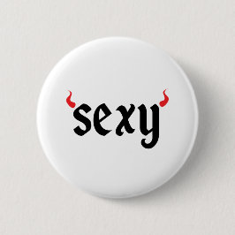 Sexy Teufel Button