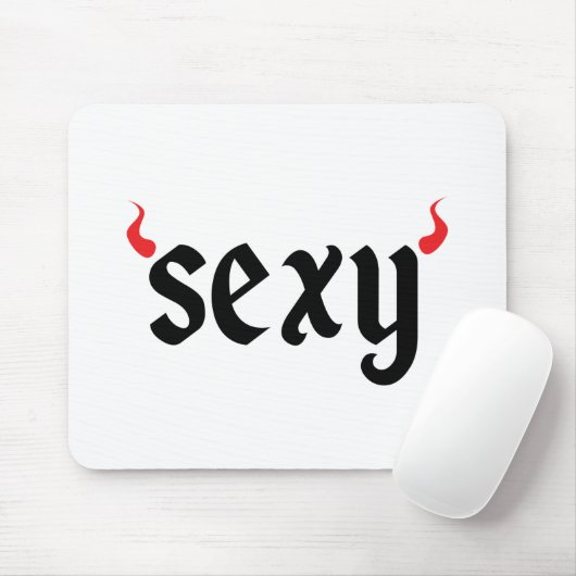 Sexy Teufel Mousepad (Mit Mouse)