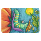 SEXY TOMATO WORM, RAUPE MAGNET Rectangle Lay (Horizontal)