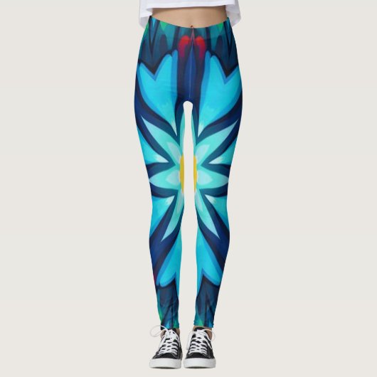 sexy trippige Leggings (Vorderseite)