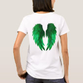 Sexy Vampire Mouth Back Wings T-Shirt (Rückseite)