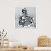 Sexy Vintag Pinup Girl del Malcantone Poster (Küche)