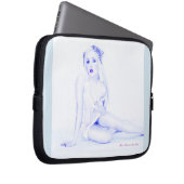 Sexy Vintag Pinup Girl Model Babe Laptop Sleeve (Vorne Rechts)
