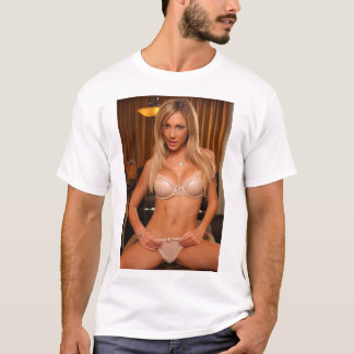 Sexy Wäsche moderner Button-Oben Mädchen T - Shirt