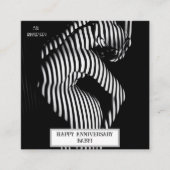 Sexy Wedding Anniversary Naughty Begleitkarte (Vorderseite)