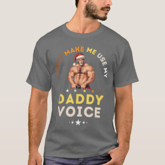 Sey Gay Muscle Daddy Santa Bär LGBTQ Schwuler Weih T-Shirt