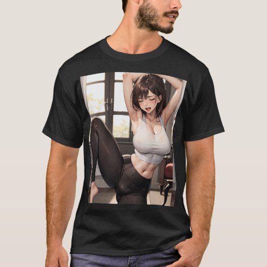 sey Yoga-Geschenk Geschenk T-Shirt (Vorderseite)