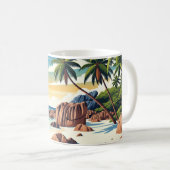 Seychellen Anse Source d'Argent Beach Travel Kaffeetasse (VorderseiteRechts)