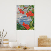 Seychellen by Marianne North - Exotische Landschaf Poster (Küche)
