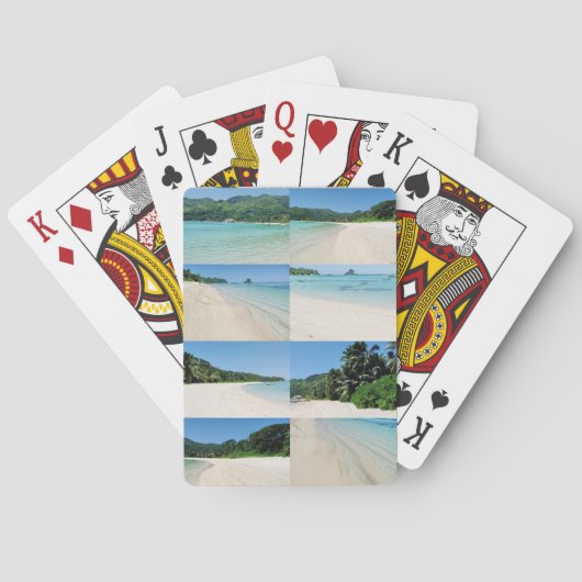 Seychellen das wahre Paradies! Spielkarten (Rückseite)