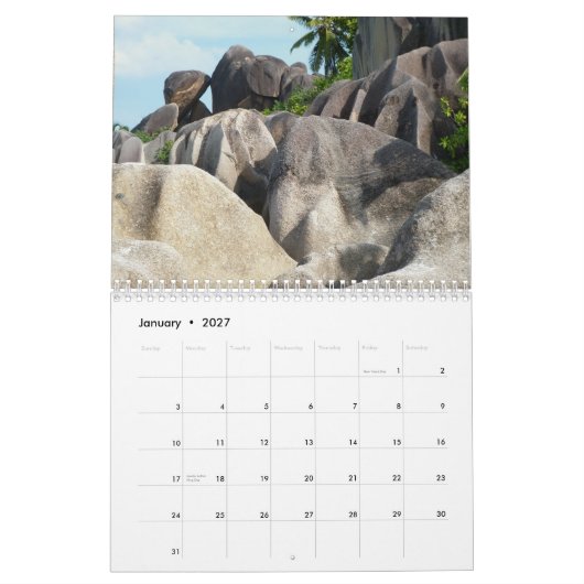 Seychellen… eine andere Welt Kalender (Jan 2027)
