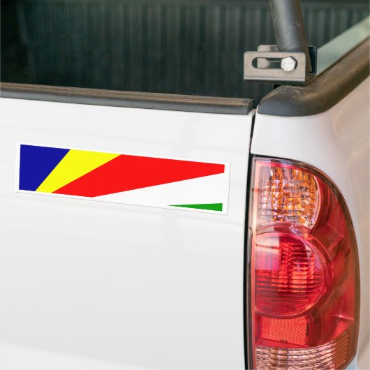 Seychellen-Flagge Autoaufkleber (Auf Lkw)
