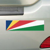 Seychellen-Flagge Autoaufkleber (Auf Auto)