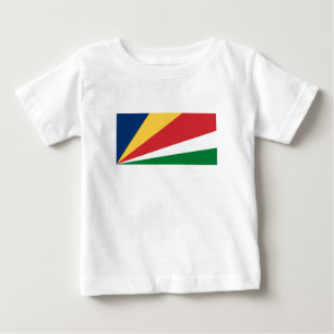 Seychellen-Flagge Baby T-shirt