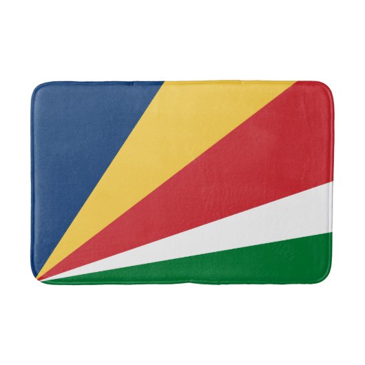 Seychellen-Flagge Badematte (Vorderseite)