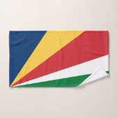 Seychellen-Flagge Badhandtuch Set (Handtuch)