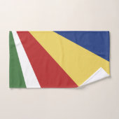 Seychellen-Flagge Badhandtuch Set (Handtuch)