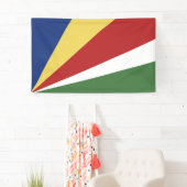 Seychellen-Flagge Banner (Insitu)
