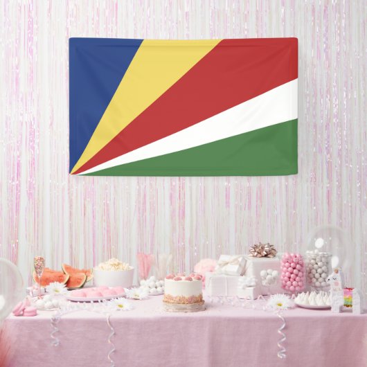 Seychellen-Flagge Banner (Party)