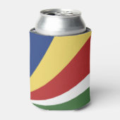 Seychellen-Flagge Dosenkühler (Kanne Vorderseite)