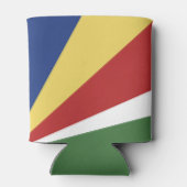 Seychellen-Flagge Dosenkühler (Rückseite)