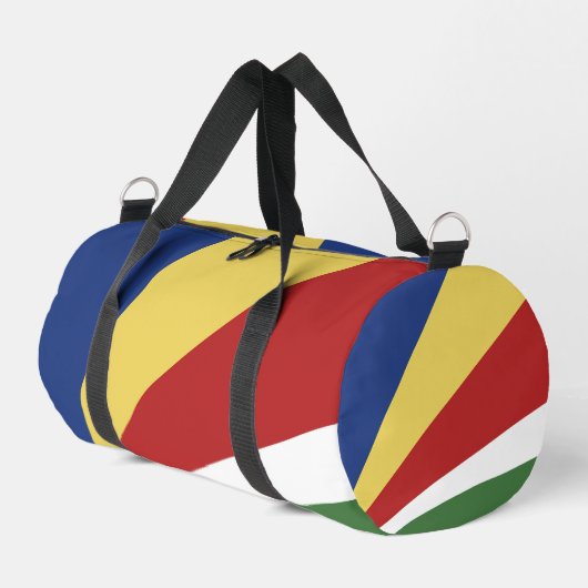 Seychellen-Flagge Duffle Bag (Linke Seite)
