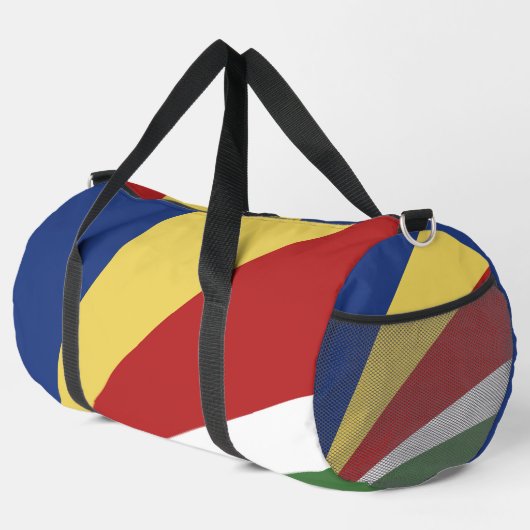 Seychellen-Flagge Duffle Bag (Rechte Ecke)