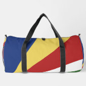 Seychellen-Flagge Duffle Bag (Rückseite)