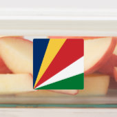 Seychellen-Flagge Etiketten (Befestigt)