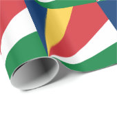 Seychellen-Flagge Geschenkpapier (Rolleneckpunkt)