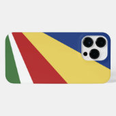 Seychellen-Flagge iPhone Hülle (Rückseite (Horizontal))