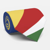 Seychellen-Flagge Krawatte (Gerollt)