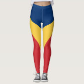 Seychellen-Flagge Leggings (Vorderseite)