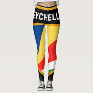 Seychellen-Flagge Leggings
