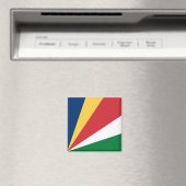 Seychellen-Flagge Magnet (In Situ (Geschirrspüler))