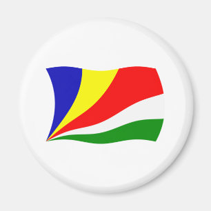 Seychellen-Flagge-Magnet Magnet