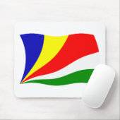 Seychellen-Flagge-Mauspad Mousepad (Mit Mouse)
