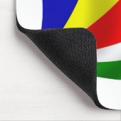 Seychellen-Flagge-Mauspad Mousepad (Ecke)