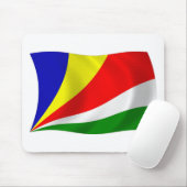 Seychellen-Flagge-Mauspad Mousepad (Mit Mouse)