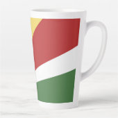 Seychellen-Flagge Milchtasse (Rechts)