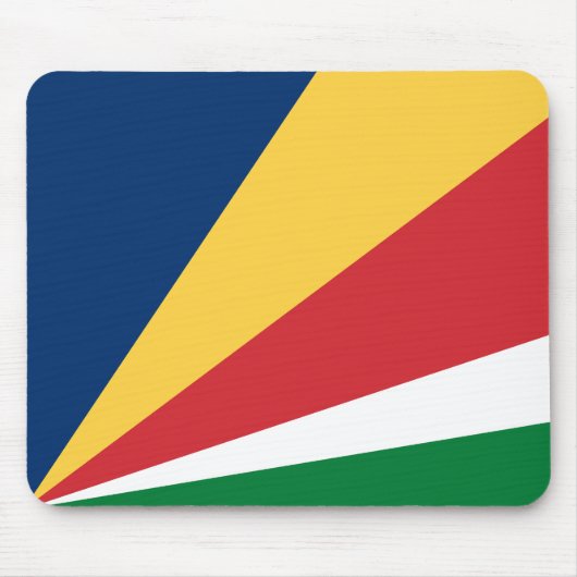 Seychellen-Flagge Mousepad (Vorne)