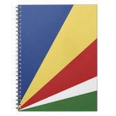 Seychellen-Flagge Notizblock (Vorderseite)