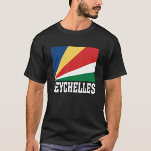 Seychellen-Flagge Patriotisches Nationales Roots-S T-Shirt